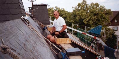 Dachdeckermeister Andreas Wohlrabe